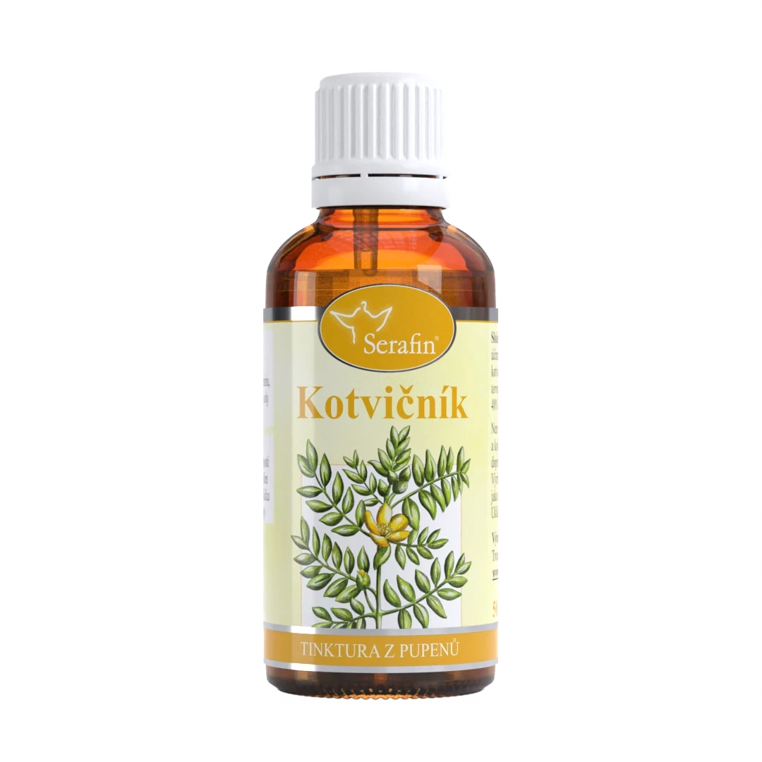 Serafin Kotvičník tinktura z pupenů 50 ml